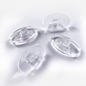 Oval-Silicone-Nosepad-For-Eyeglasses---Snap-In