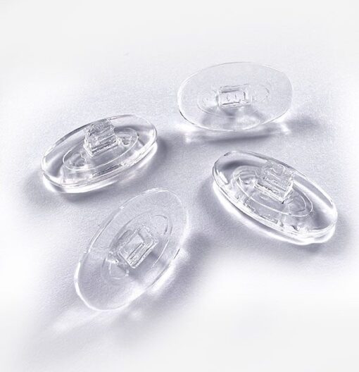 Oval-Silicone-Nosepad-For-Eyeglasses---Snap-In
