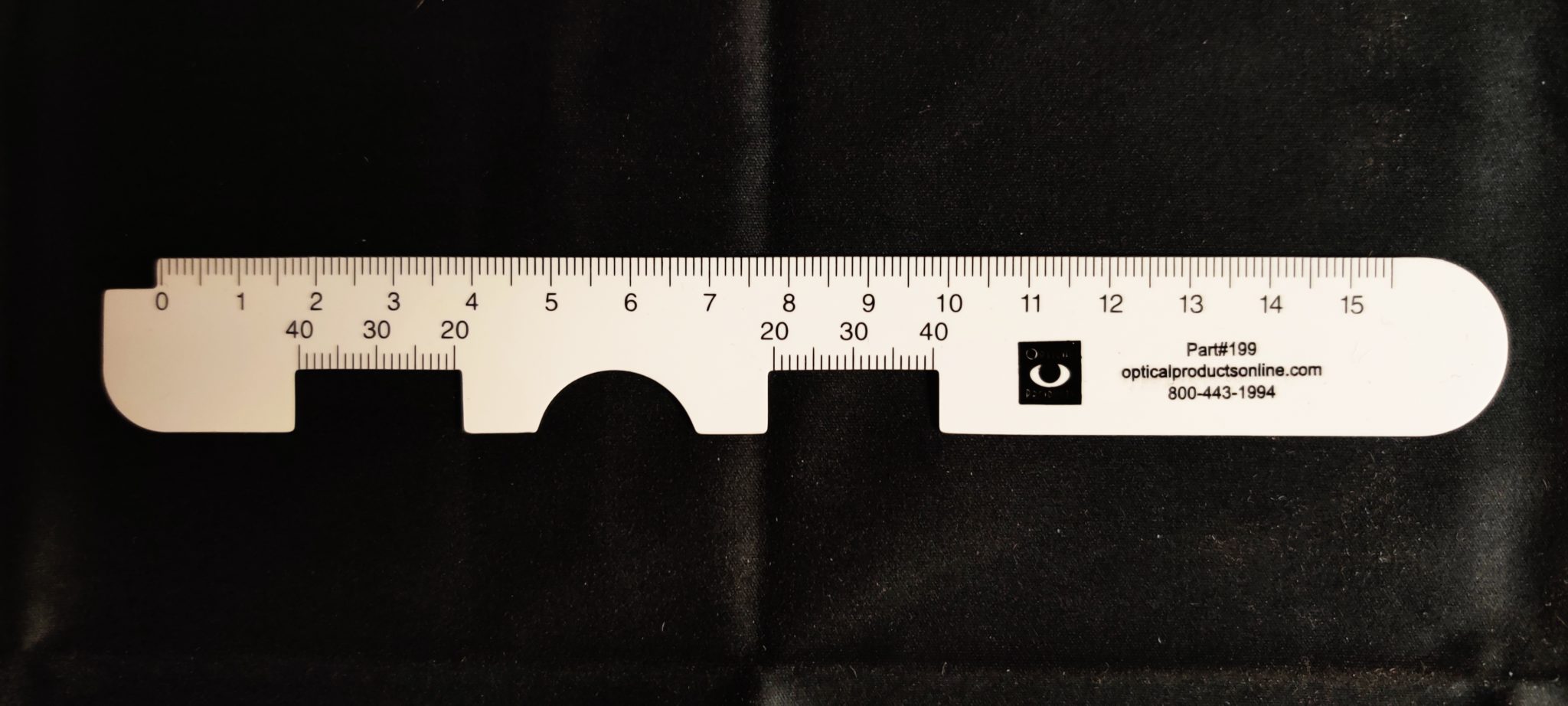 PLASTIC PD RULER OPTICAL PRODUCTS ONLINE