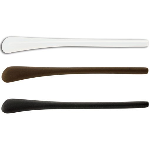 Silicone Temple Tips for Eyeglasses - One Size Black, Brown & Crystal : Optical Products Online