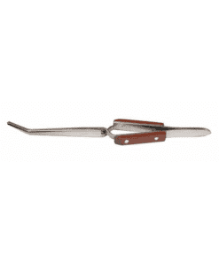 Bent Insulated Self Closing Tweezers : Optical Products Online