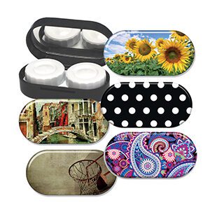 DESIGNER CONTACT LENS CASES : Optical Products Online