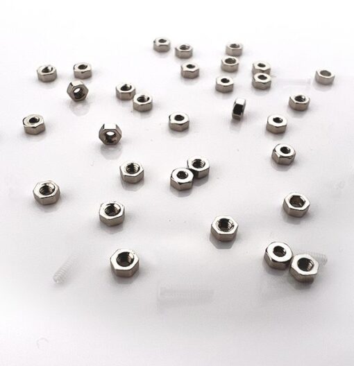 Hinge-Screw hex nut 2.5mm X1.4mm #SC010NUT