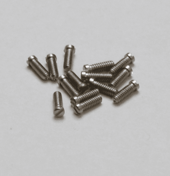EYEWIRE SCREW for Eyeglasses : 1.7mm X 1.4mm X 4.7mm 100pcs - Optical Products Online