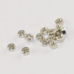 NICKEL SILVER HEX NUT for Eyeglasses : 1.16mm X 2.5mm 100pcs : Optical Products Online