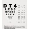 NEAR VISION TEST CARD : Optical Products Online