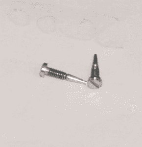 SELF ALIGNING HINGE SCREW for Eyeglasses - 2.0mm X 1.2mm X 6.5mm 100pcs - Optical Products Online
